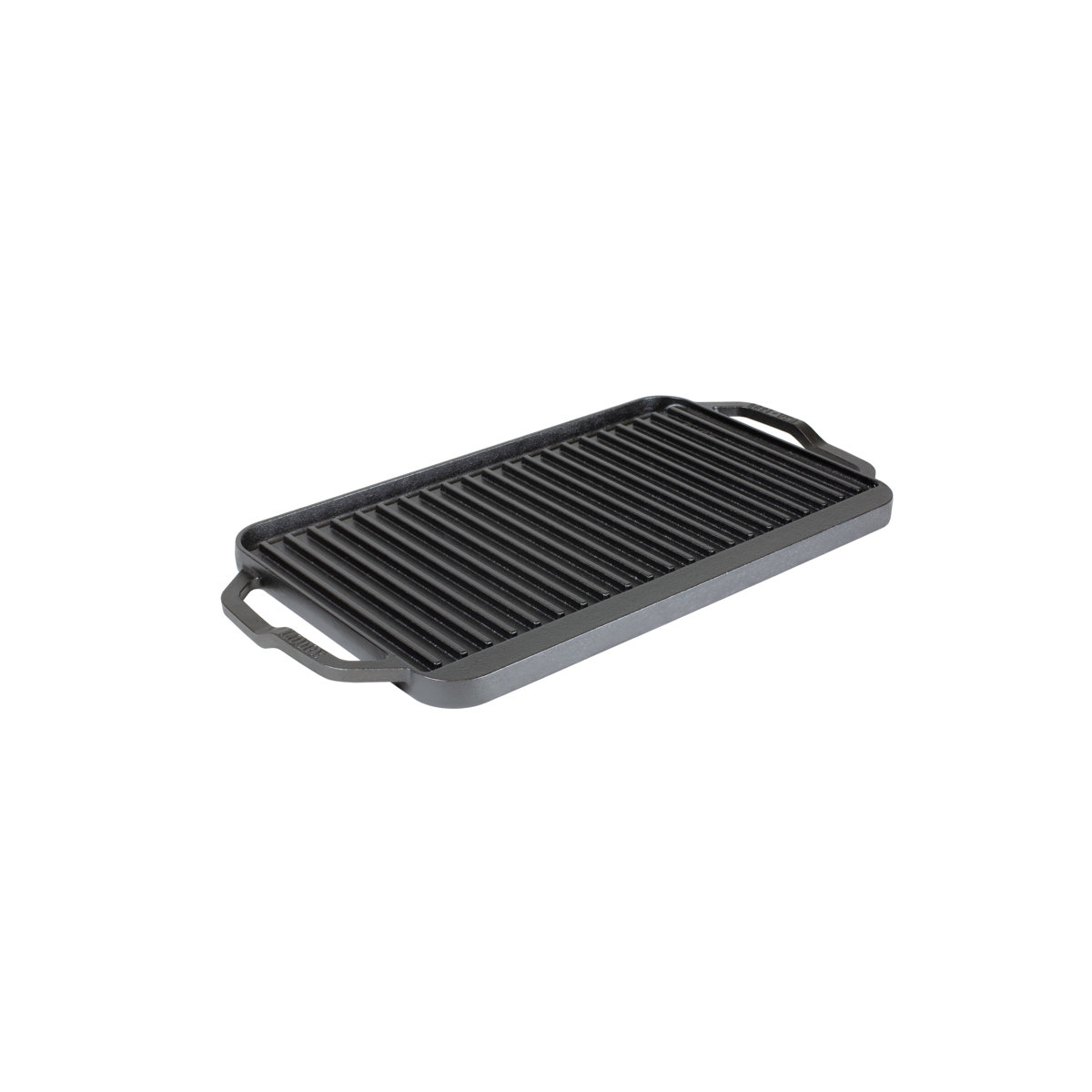 20" x 10" Chef Seasoned Cast Iron Reversible Grill/Griddle